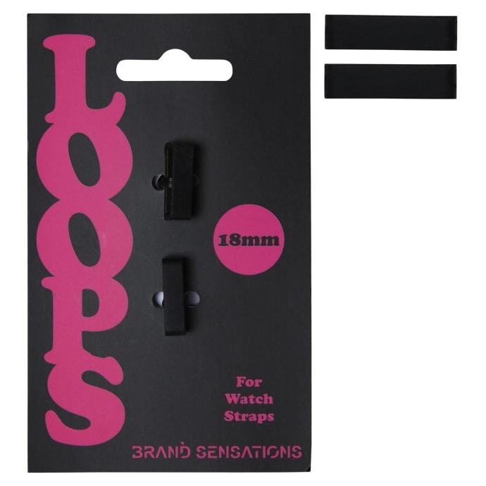 Silicone Watch Strap Loop 18mm